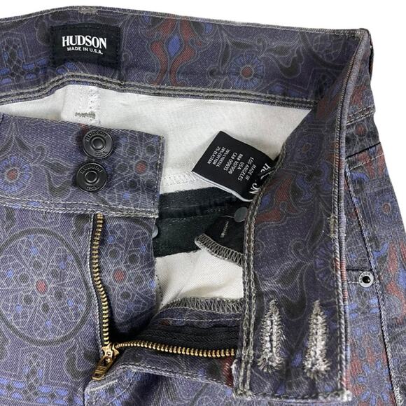 Hudson Paisley Y2K Jeans - Picture 4 of 4